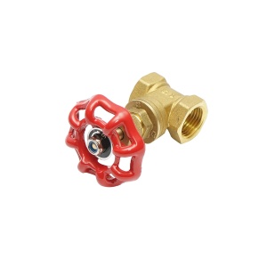 Robinet trecere din bronz 1/2, PN16 cu filet interior, Cod: DISKL94, Breckner Germany - Img 3