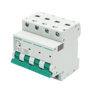Siguranta automata tip intreruptor 4P-32A-400VAC, 6KA, Cod: DISMB41, Brand: SUNTREE - Img 3