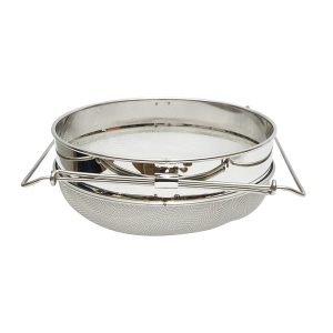 Sita dubla din inox pentru fitrare miere 235mm, Cod: DISKR99 - Img 4