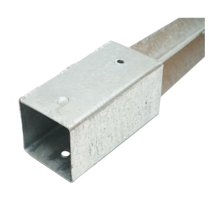 Suport stalp tip tarus 71x71x750mm, otel zincat, galvanizat, Cod: DISLX49 - Img 6