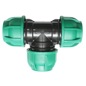 Teu egal compresiune, D40x40x40mm, pentru sisteme de irigatii, Cod: BK78493 Echivalență: DISLS58, Breckner Germany - Img 1