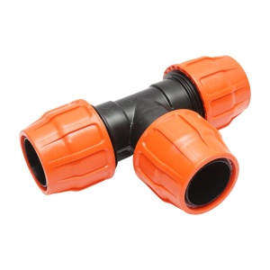Teu egal compresiune Layflat, D3x3x3 toll, PN6, pentru sisteme irigatii, Cod: DISLT87, Poelsan - Img 4