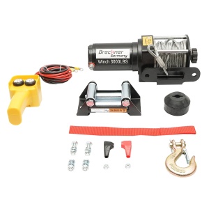 Troliu electric, cu telecomanda, 12V, 1,6T (3000lbs), lungime cablu 9.2m, Cod: BK81305 Echivalență: DISDK97, Breckner Germany - Img 1