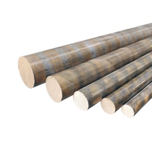 Bara bronz grafitat rotunda D: 40mm, L: 330mm, 4.31 kg, Cod: DISKB14-33, Brand: BRECKNER GERMANY - Img 1