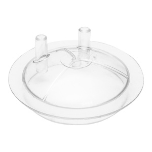Capac transparent bidon 30L cu 2 iesiri pentru aparat de muls vaci, Cod: BK90218, Brand: BRECKNER GERMANY - Img 1