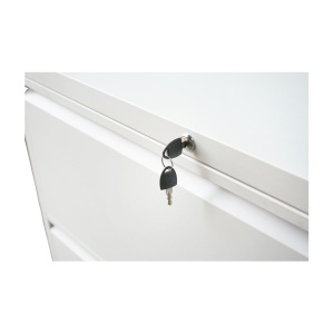 Clasificator, fiset metalic cu 2 sertare 740X462X620mm, RAL7035, Cod: BK77706, Echivalență: DISEV88, Breckner Germany - Img 5