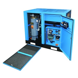 Compresor cu surub 22KW/ 30CP, 3.6mc/min cu uscator, Cod: DISGK65, Brand: BRECKNER GERMANY - Img 2