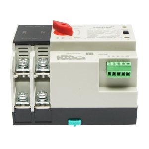 Comutator ATS 220V monofazat, separator automat de la panouri fotovoltaice la retea ATS-2P-100A Suntree,Cod: BK77084, Brand: SUNTREE - Img 3