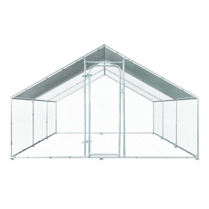 Cotet exterior din otel galvanizat, pentru pasari 600x300x195cm, Cod: BK90270, Echivalență: DISCV43 - Img 1