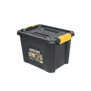 Cutie depozitare cu capac pentru sarcini grele, 18L 385x295x260mm, Cod: BK92825, Echivalență: DISSK10, Breckner Germany - Img 1