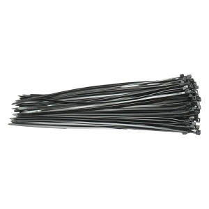 Faseta, colier plastic 4.8x200mm, negru, set 100buc, Cod: DISMT64, Brand: BRECKNER GERMANY - Img 1