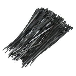 Fasete, colier plastic 4.8x200mm negru set 100 buc, Cod: DISMB03, Brand: BRECKNER GERMANY - Img 1