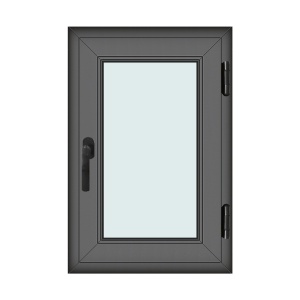 Fereastra 60x90cm, 1 canat, antracit, dreapta si rabatare, Klass, 7cm, 6 camere, 2 garnituri - Img 1