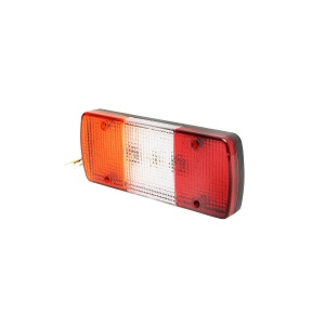 Lampa spate dreptunghiulara 28 LED-uri cu 3 compartimente 24V, Cod: BK69083, Brand: UTB - Img 2