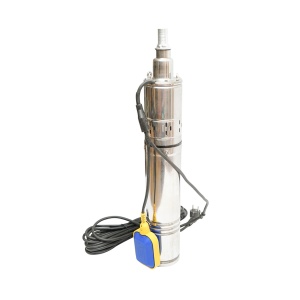 Pompa submersibila 4 toli, 30l/min H60m, 220V, 370W, cu flotor 4QGD1.2-50-0.37F, Cod: BK69729, Echivalență: DISLH35, Breckner Germany - Img 1