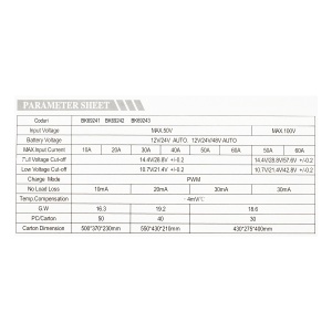 Regulator tensiune PWM panou solar 20A 12V/24V 4X port USB (12V=260W) (24V=520W) max. 50V, Cod: BK69241, Brand: BRECKNER GERMANY - Img 6