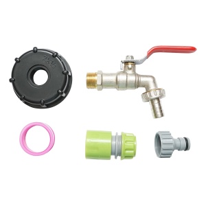 Robinet de scurgere 1/2 pentru bazin IBC cu filet int 60 mm, Cod: DISEW81, Autospeed - Img 2