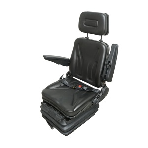 Scaun universal reglabil pe greutate 50-130Kg, cotiere si spatar rabatabil 50-90° pentru tractor, utilaje agricole, industriale, stivuitor, Cod: DISLX78, - Img 1