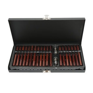Trusa chei imbus, biti torx, hex si spline 40 piese, Cod: BK78558, Brand: BRECKNER GERMANY - Img 1