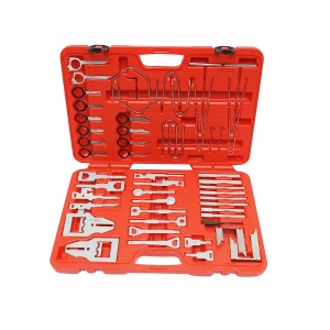 Trusa extractoare pentru demontat aparate radio/navigatie auto 52 piese, Cod: BK78745, Brand: BRECKNER GERMANY - Img 1