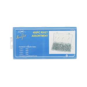 Trusa popnituri, 400 piese, Cod: BK92171 Echivalență: DISFH27, Breckner Germany - Img 2