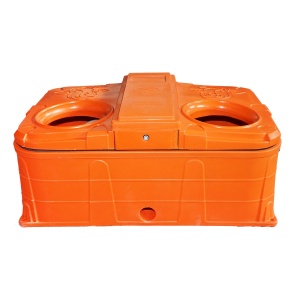 Adapatoare anti-inghet cu bila pentru vaci 80L 60x100x45cm , Cod: BK87798 , Brand: BRECKNER GERMANY - Img 2