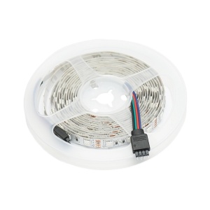 Banda LED 5050 14.4W/m RGB, 12-220V rola 3m, 60 LED/m IP20, Cod: BK79105, Brand: BRECKNER GERMANY - Img 5