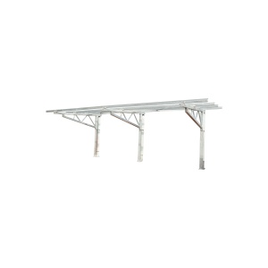 Carport 2 masini cu sistem, structura prinderi panouri solare fotovoltaice(660W) 9.24KW, Cod: BK69626, Brand: BRECKNER GERMANY - Img 2