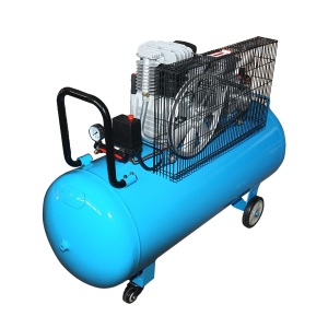 Compresor aer 380V, 200L putere 3kW/4CP presiune maxima 8 Bar, debit 300L/min,Cod: BK78553, Brand: BRECKNER GERMANY - Img 2