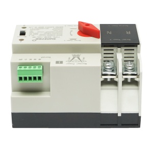 Comutator ATS 220V monofazat, separator automat de la panouri fotovoltaice la retea ATS-2P-100A Suntree,Cod: BK77084, Brand: SUNTREE - Img 4