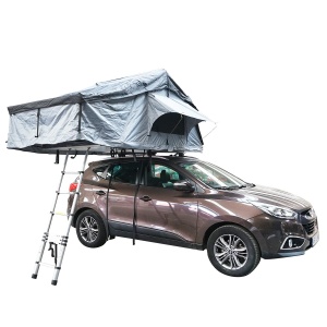 Cort auto impermeabil pentru 3 persoane, prindere pe plafon cu extensie, plaforma si scara Cod: DISMM33, Breckner Germany - Img 1