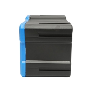 Cutie depozitare albastra din plastic modulara, 12 sertare 158x266x170mm, Cod: BK78048A, Breckner Germany - Img 2
