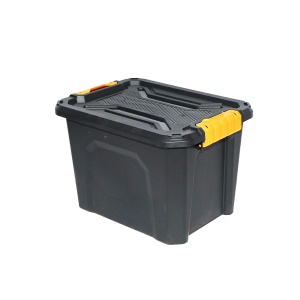 Cutie depozitare cu capac pentru sarcini grele, 18L 385x295x260mm, Cod: BK92825, Echivalență: DISSK10, Breckner Germany - Img 2
