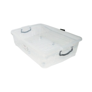 Cutie depozitare cu capac pentru sarcini grele, 18L 385x295x260mm, Cod: BK92825, Echivalență: DISSK10, Breckner Germany - Img 4