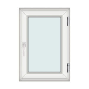 Fereastra 70x100cm, 1 canat, alb, dreapta si rabatare, Klass, 7cm, 6 camere, 2 garnituri - Img 1