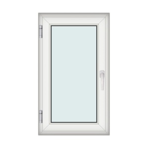 Fereastra 70x120cm, 1 canat, alb, stanga si rabatare, Eurotech, 8.1cm, 6 camere, 3 garnituri - Img 1