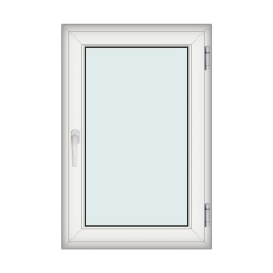 Fereastra 80x120cm, 1 canat, alb, dreapta si rabatare, Eurotech, 8.1cm, 6 camere, 3 garnituri - Img 1