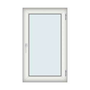 Fereastra 90x150cm, 1 canat, alb, dreapta si rabatare, Klass, 7cm, 6 camere, 2 garnituri - Img 1