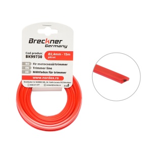 Fir patrat pentru motocoasa, 2.4 mm x 15 m, Cod: BK99730, Brand: BRECKNER GERMANY - Img 1