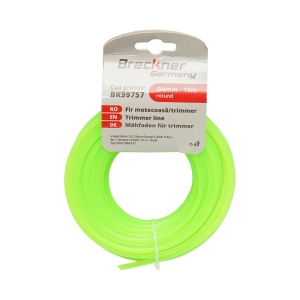 Fir rotund pentru motocoasa 4mm x 15m, Cod: BK99757, Brand: BRECKNER GERMANY - Img 2