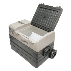 Frigider auto cu compresor si roti tip troler 42L 12-24-220V 60W, Cod: DISEU41, AUTOSPEED - Img 5