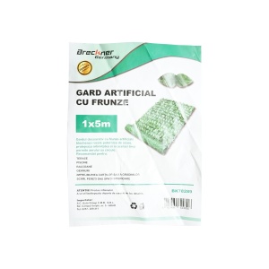 Gard viu artificial cu frunze verzi latime 1M si lungime 5M, Cod: BK78289, Echivalență: DISLP06, Breckner Germany - Img 3