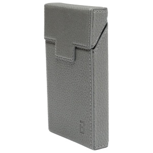 Husa gri din piele pentru pachet de tigari P34, Cod: BK92097, BRECKNER GERMANY - Img 1