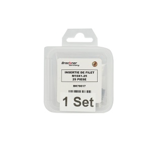 Insertie spiralata pentru reparat filete M10x1.25mm 25 piese, Cod: BK78617, Brand: BRECKNER GERMANY - Img 4