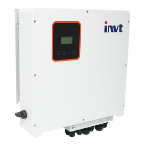 Invertor hybrid 10KW INVT BD10KTR-RH3 trifazic pentru sistem fotovoltaic 400V 2xMPPT, prosumator ON/OFF-GRID, Cod: BK77975, Brand: INVT - Img 2