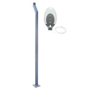Lampa LED iluminat stradal 40W, 220V, IP65, 5000K, inaltime stalp 3.5m, Cod: BK69858, Brand: BRECKNER GERMANY - Img 3