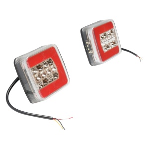 Lampa stop remorca cu Leduri 12/24 V set 106.4x98.8x35mm Cod: BK69018, Echivalență: DISNZ39, Breckner Germany - Img 3