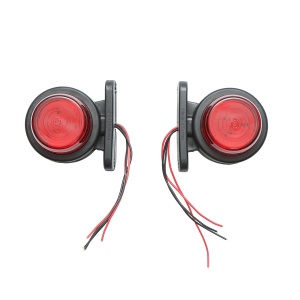 Lampi laterale de gabarit cu LED 12/24V, rosu-alb, Cod: BK69445, Brand: BRECKNER GERMANY - Img 2