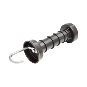 Maner poarta negru cu carlig si arc gard electric, Cod: BK87669, Brand: BRECKNER GERMANY - Img 1