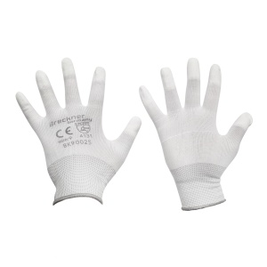 Manusi de protectie sintetice cauciucate albe marimea 9 , Cod: BK90025, BRECKNER GERMANY - Img 1